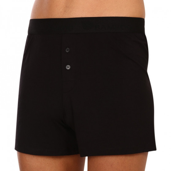 Herenboxershort Gino bamboe zwart (75195)