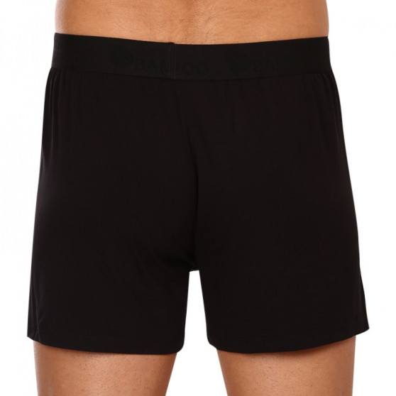 Herenboxershort Gino bamboe zwart (75195)