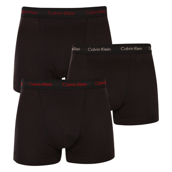 3PACK herenboxershort Calvin Klein zwart (NB3056A-6G6)