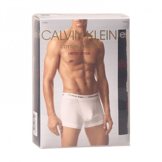 3PACK herenboxershort Calvin Klein zwart (NB3056A-6G6)