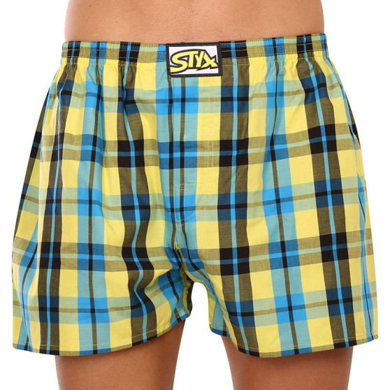 Herenboxershort Styx klassiek elastisch meerkleurig (A933)