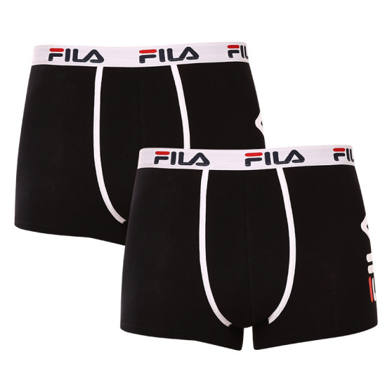 2PACK herenboxershort Fila zwart (FU5040/2-200)