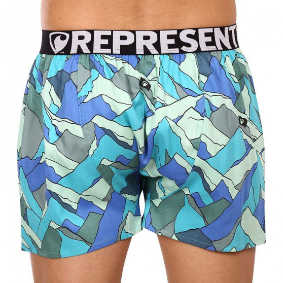 Herenboxershort Represent exclusieve Mike gletsjerspot (R2M-BOX-0750)