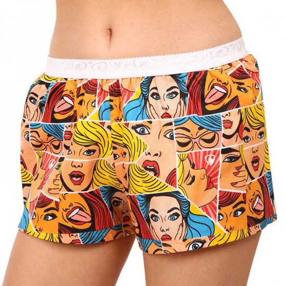 Damesboxershorts  Represent pop art babes (R2W-BOX-0714)