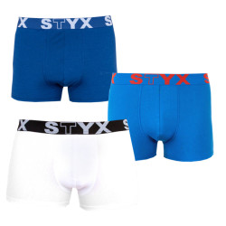 3PACK herenboxershort Styx sport elastisch oversized multicolour (R9676861)