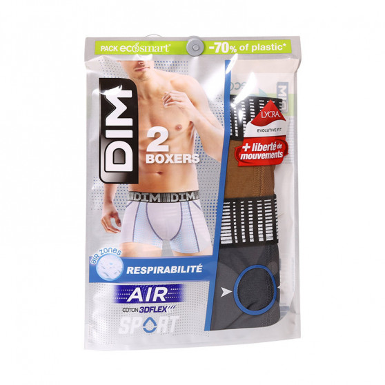 2PACK herenboxershort DIM veelkleurig (DI0001N1-AA3)