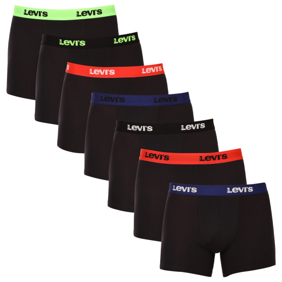 7PACK herenboxershort Levis zwart (701222089 001)