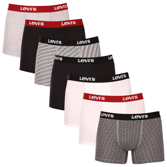 7PACK herenboxershort Levis veelkleurig (701222089 004)