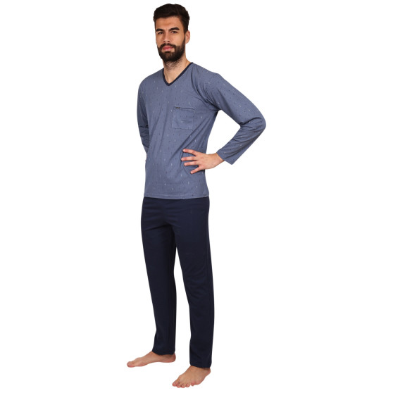 Herenpyjama Cornette Oliver blauw (310/215)