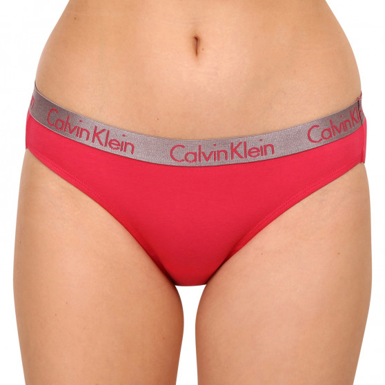 3PACK Dames slip Calvin Klein veelkleurig (QD3561E-6VS)