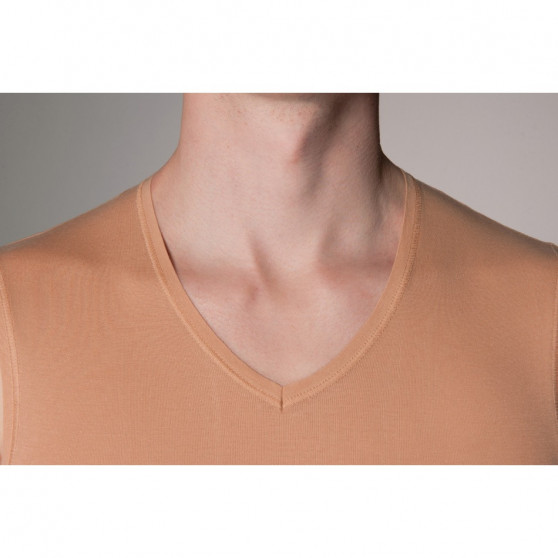 Heren onzichtbare tanktop Covert beige (155233-410)