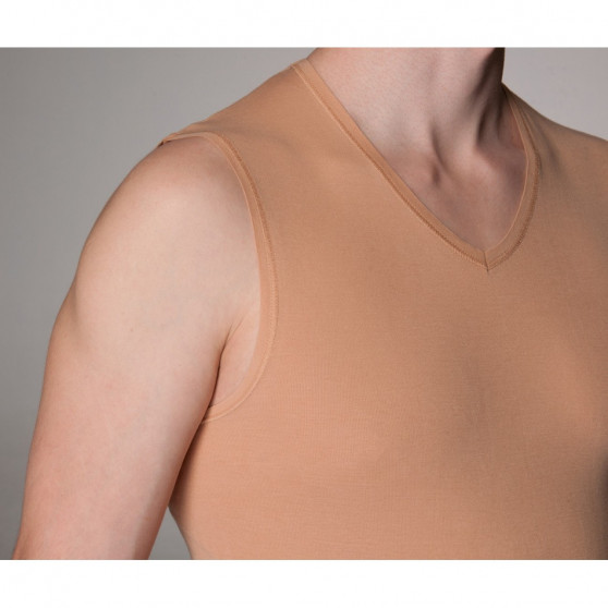 Heren onzichtbare tanktop Covert beige (155233-410)