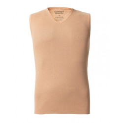 Heren onzichtbare tanktop Covert beige (155233-410)