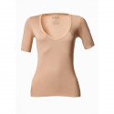 Dames onzichtbaar T-shirt Covert beige (144309-410)