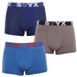 3PACK herenboxershort Styx sport elastisch meerkleurig (G9676863)