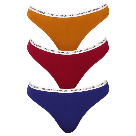 3PACK dames string Tommy Hilfiger veelkleurig (UW0UW02829 0XH)