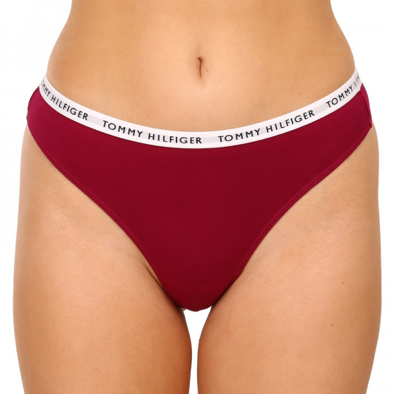 3PACK dames string Tommy Hilfiger veelkleurig (UW0UW02829 0XH)