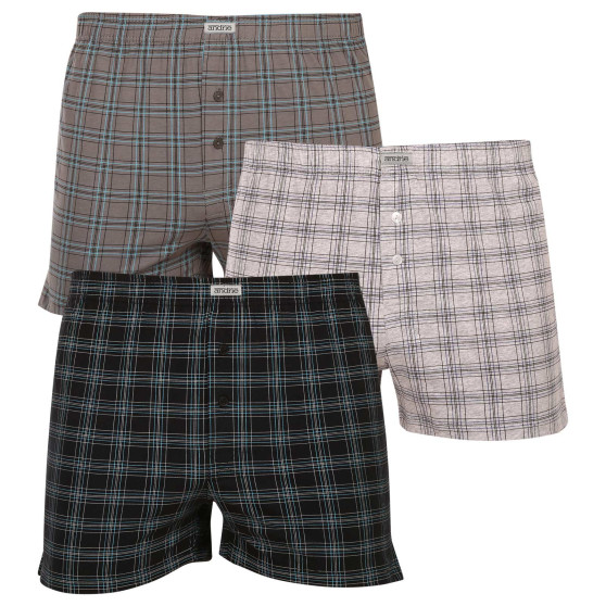 3PACK Herenboxershort Andrie veelkleurig (PS 5658)