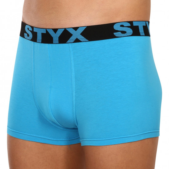 Herenboxershort Styx sportelastiek lichtblauw (G1169)