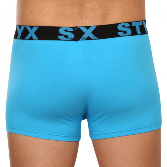 Herenboxershort Styx sportelastiek lichtblauw (G1169)