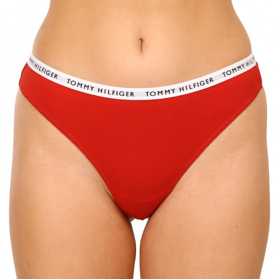 3PACK dames string Tommy Hilfiger veelkleurig (UW0UW02829 0R2)