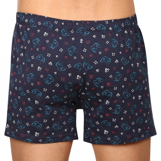 Herenboxershort Gino donkerblauw (75180)