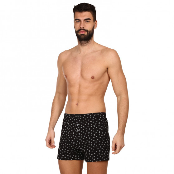 Herenboxershort Gino zwart (75187)