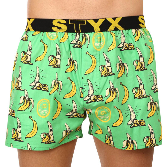 Herenboxershort Styx kunst sport rubber bananen (B1359)