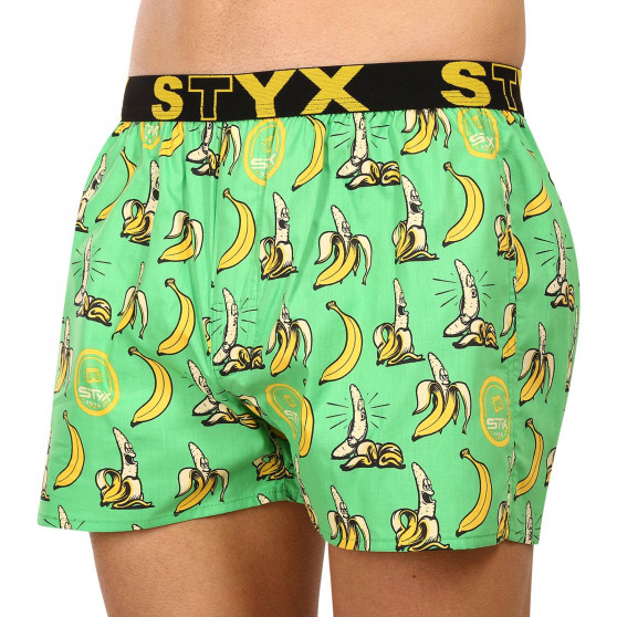 Herenboxershort Styx kunst sport rubber bananen (B1359)