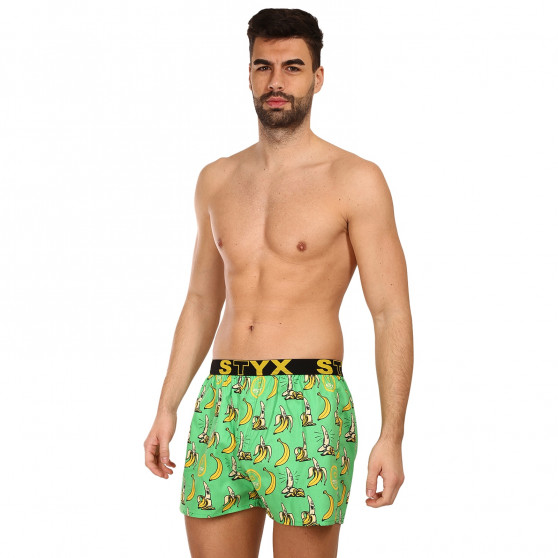 Herenboxershort Styx kunst sport rubber bananen (B1359)