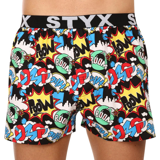 Herenboxershort Styx kunst sport rubber OMG (B1456)