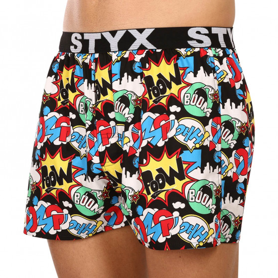 Herenboxershort Styx kunst sport rubber OMG (B1456)