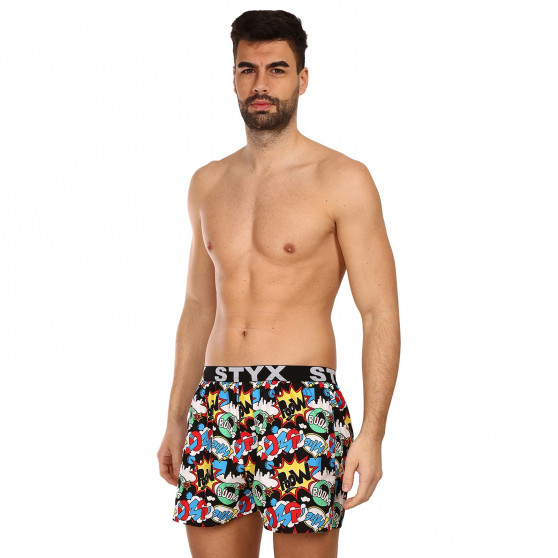 Herenboxershort Styx kunst sport rubber OMG (B1456)