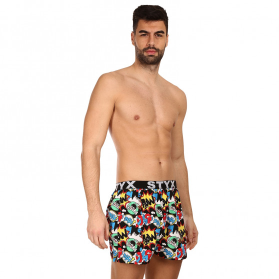 Herenboxershort Styx kunst sport rubber OMG (B1456)