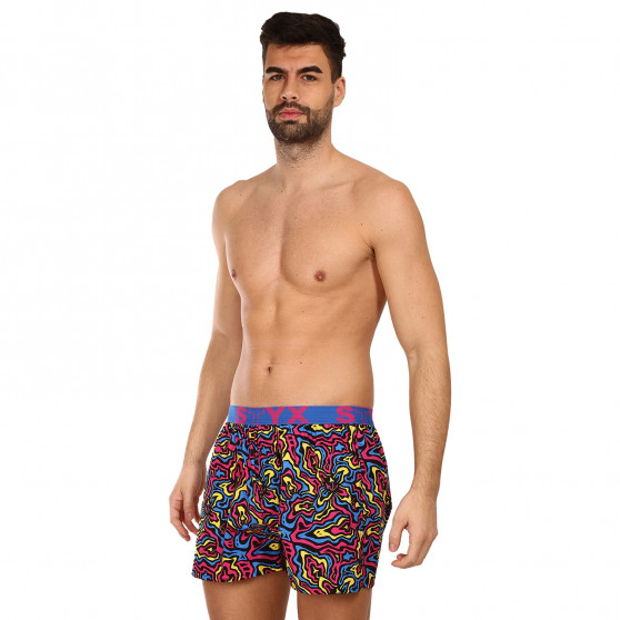 Herenboxershort Styx kunst sport rubber paddenstoelen (B1550)