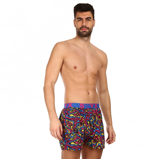 Herenboxershort Styx kunst sport rubber paddenstoelen (B1550)