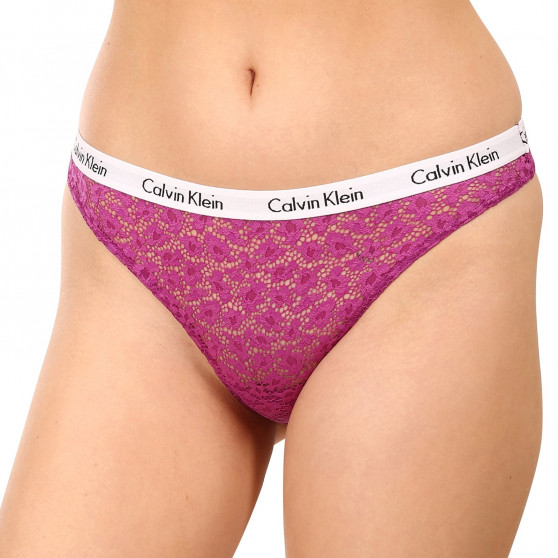 3PACK Dames Braziliaanse slip Calvin Klein veelkleurig (QD3925E-6VY)