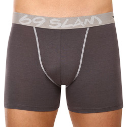 Herenboxershort 69SLAM fit bamboe effen (MBVPLN-DG)