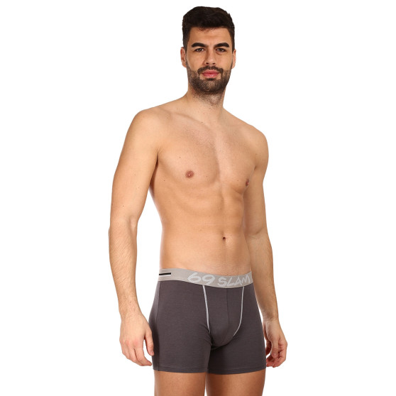 Herenboxershort 69SLAM fit bamboe effen (MBVPLN-DG)