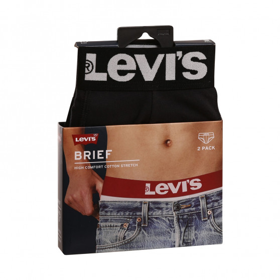 2PACK herenslip Levis zwart (905003001 884)