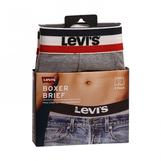 2PACK herenboxershort Levis veelkleurig (905005001 004)