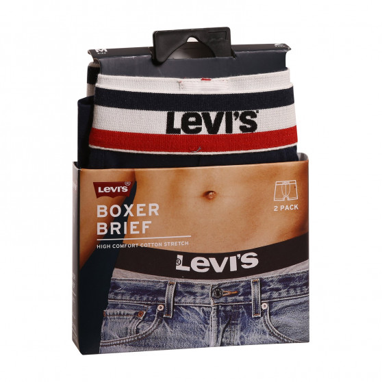 2PACK herenboxershort Levis veelkleurig (905005001 198)