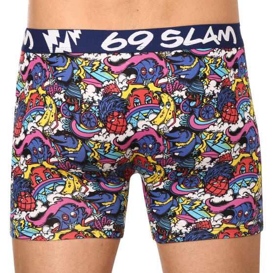 Herenboxershort 69SLAM fit bamboe vruchtencake (MPBFRC-BB)