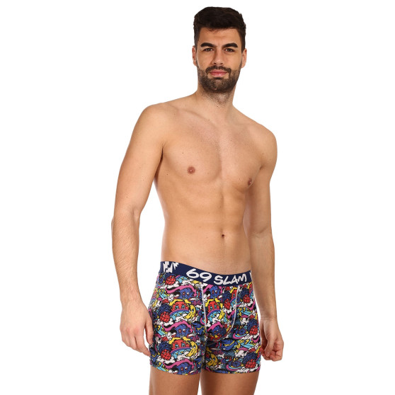 Herenboxershort 69SLAM fit bamboe vruchtencake (MPBFRC-BB)