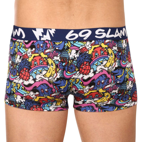 Herenboxershort 69SLAM hippe bamboe vruchtencake (MHBFRC-BB)