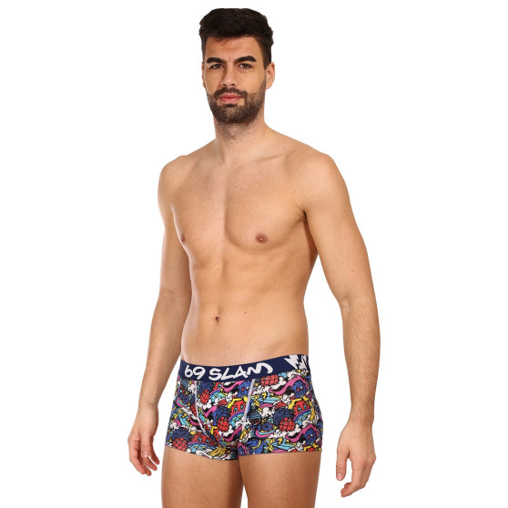 Herenboxershort 69SLAM hippe bamboe vruchtencake (MHBFRC-BB)