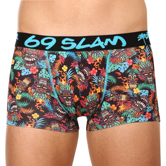 Herenboxershort 69SLAM hippe hawaï tiki (MSYHWT-PO)