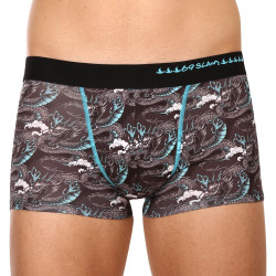 Herenboxershort 69SLAM hippe maan draak blauw (MSYMNB-PO)