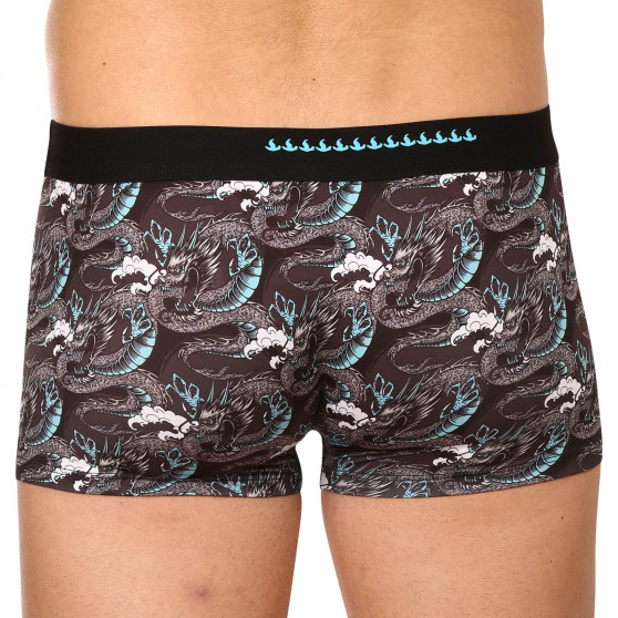 Herenboxershort 69SLAM hippe maan draak blauw (MSYMNB-PO)