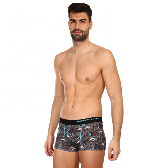 Herenboxershort 69SLAM hippe maan draak blauw (MSYMNB-PO)